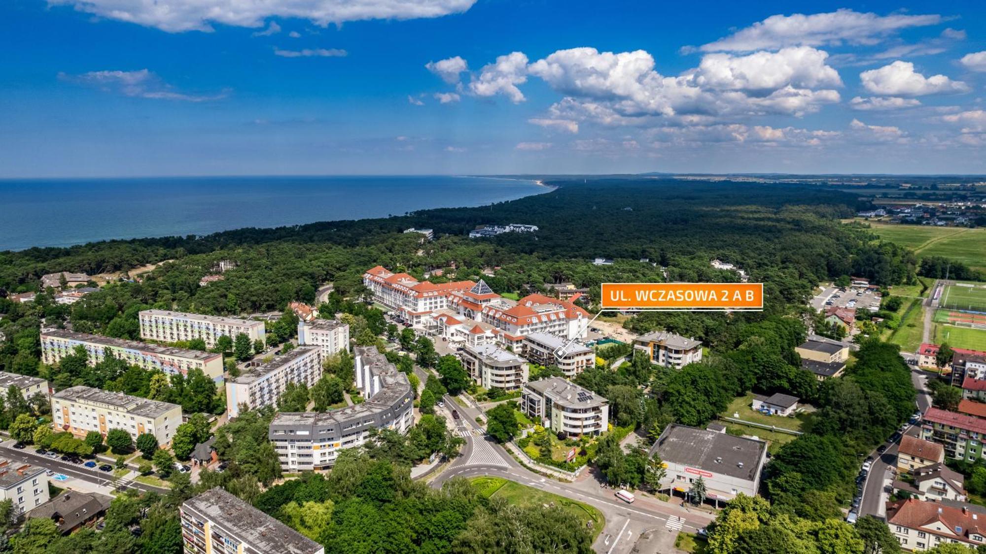 Apartamenty Sun & Snow Wczasowa W Sasiedztwie Lasu I Morza Ustka Exteriör bild