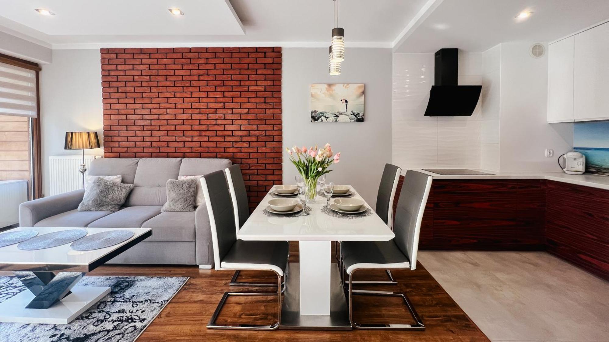 Apartamenty Sun & Snow Wczasowa W Sasiedztwie Lasu I Morza Ustka Exteriör bild