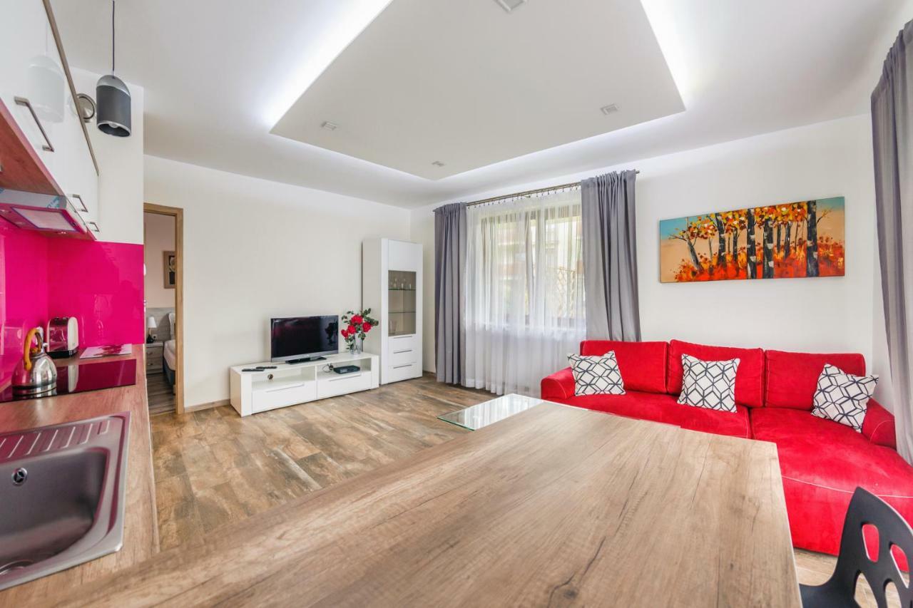 Apartamenty Sun & Snow Wczasowa W Sasiedztwie Lasu I Morza Ustka Exteriör bild
